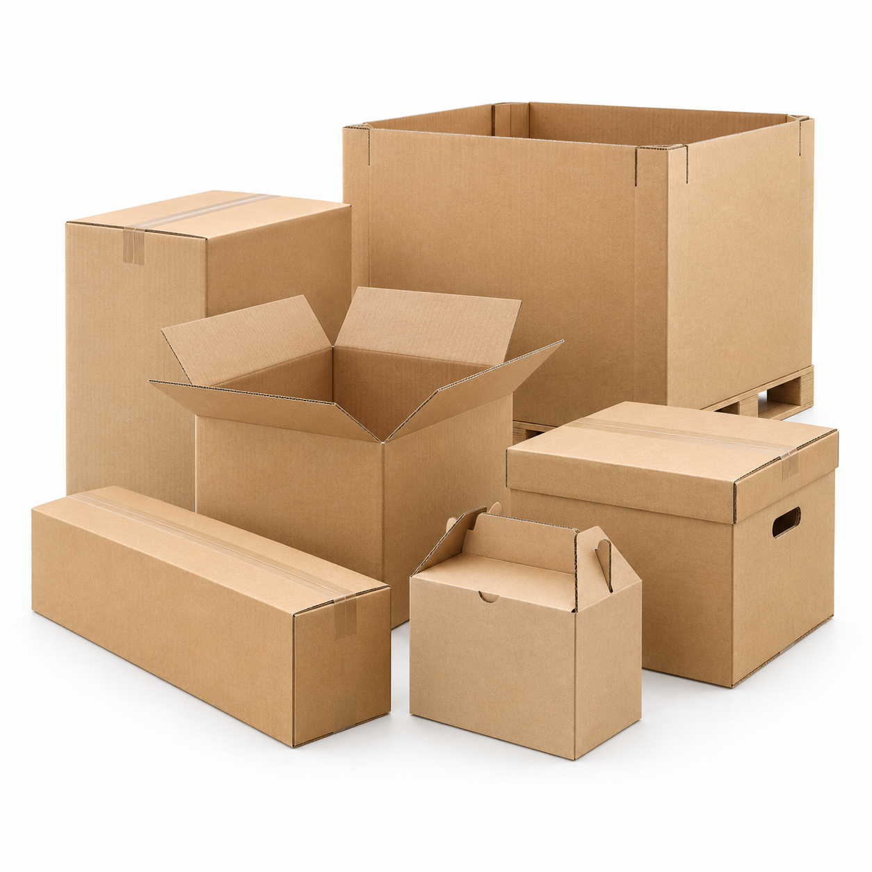 Corrugated boxes and industrial packaging solutions